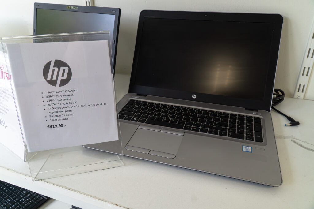 tweedehands HP laptop