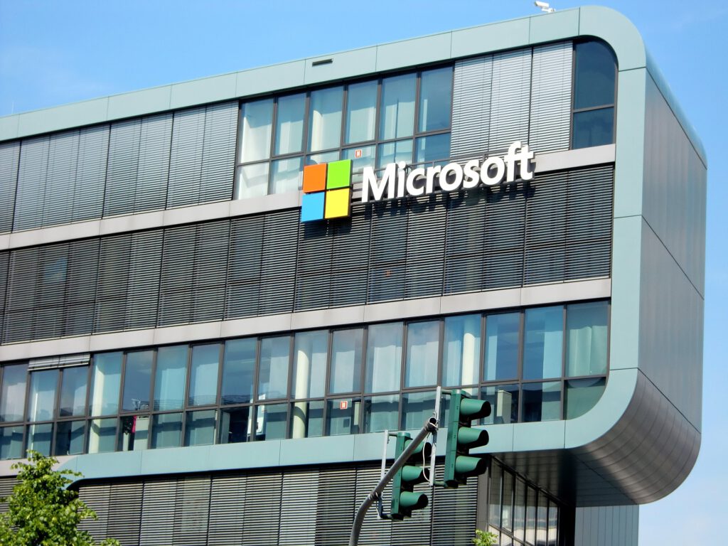 Hoofdkantoor van Microsoft, de ontwikkelaar van onder andere Windows 11