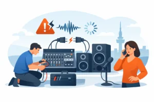 Audio reparatie Hoorn bij storingen en uitval