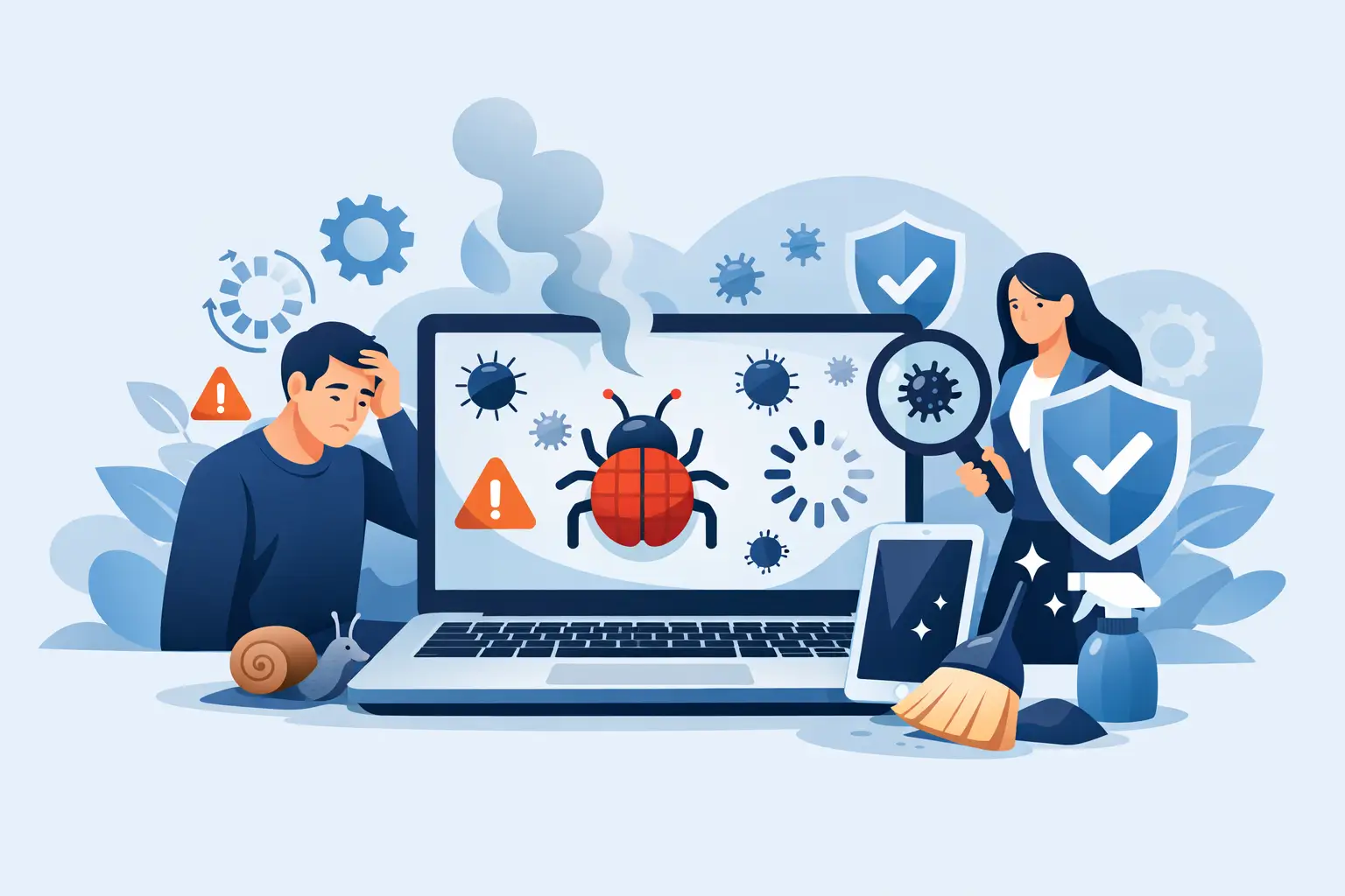Computer traag door virussen? Dit helpt