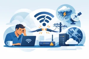 Internet valt steeds weg? Dit zijn de oorzaken