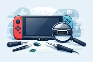 Nintendo Switch laadpoort reparatie uitgelegd