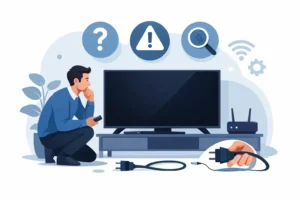 Smart TV geen beeld? Zo vindt u de oorzaak