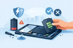 Tablet batterij vervangen: slim of niet?