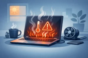 Waarom laptop wordt heet en wat u kunt doen