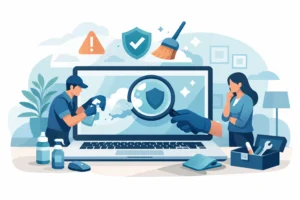 Computer laten opschonen thuis: slim of niet?