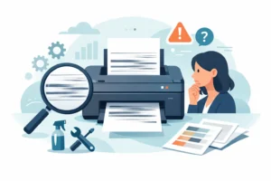 Waarom printer print strepen en wat u doet