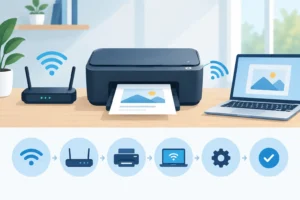 Printer draadloos installeren thuis in 6 stappen